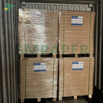 Φυσικό καφέ χαρτόνι CKB με επίστρωση 270gsm 300gsm, ασφαλές για τρόφιμα