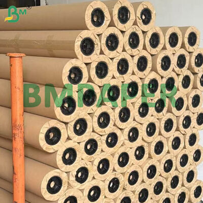 90 ιντσών 72 ιντσών διάτρητος καφέ χαρτί Kraft Rolls 80, προσαρμοσμένο μήκος, στρογγυλές τρύπες