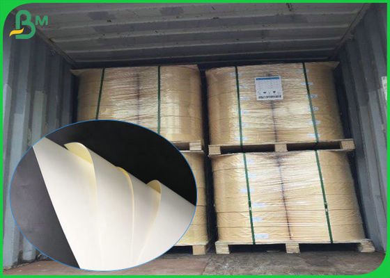 Αδιάβροχο ντυμένο έγγραφο PE 100gsm 120gsm 140gsm 160gsm στιλπνό για τις συσκευασίες τροφίμων