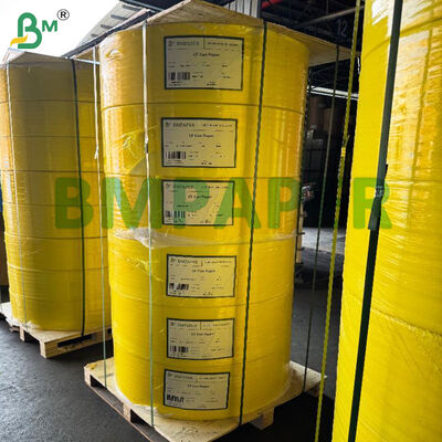 Χάρτης NCR χωρίς άνθρακα, κυλίνδρος αντίγραφο με 100% παρθένες ίνες, βάρος βάσης 48gm - 80gm και επικάλυψη CB CFB CF