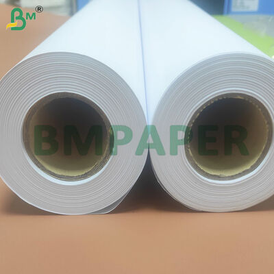 80gm CAD Plotter Paper Rolls Core Μέγεθος 2 ίντσες 3 ίντσες για εκτύπωση