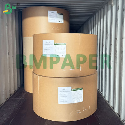 Υλικό χαρτιού για τραπεζικά πιάτα με επικάλυψη PET Χάρτινο δίσκο με λευκό χρώμα