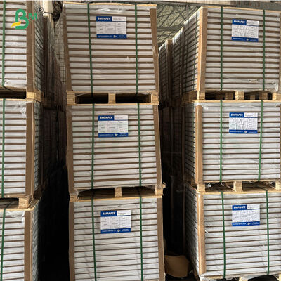 Έναπλευρο υψηλή λάμψη ανθεκτικό στα δάκρυα υγρή αντοχή χαρτί ετικέτας