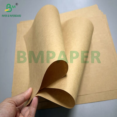 80gm 90gm Καφέ χαρτί Kraft χωρίς επικάλυψη για σάκους συσκευασίας τροφίμων 1000mm 1100mm