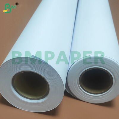 20lb Two Side White Durable CAD Engineering Plotter Paper Rolls