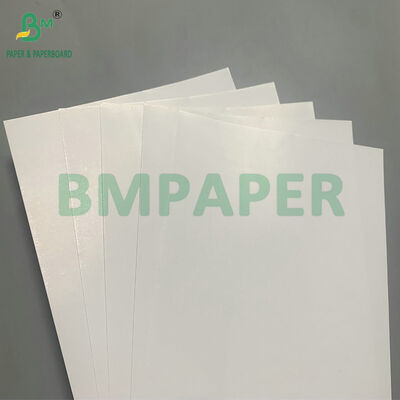 Ενιαίας όψης γυαλιστερό χαρτί 60gsm έως 400gsm C1S μονό χαρτί χαλκού για συσκευασία & ετικέτες