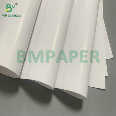 Ενιαίας όψης γυαλιστερό χαρτί 60gsm έως 400gsm C1S μονό χαρτί χαλκού για συσκευασία & ετικέτες