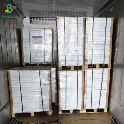 Πολύχρωμο χαρτί αυτογραφίας 55gsm 60gsm NCR 650mm X 920mm Μαύρη εικόνα