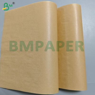 42gsm Brown Silicone Coated Paper Sheets Used For Steaming Buns