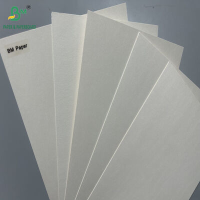 1mm 1.1mm 1.2mm Pure White Color Absorbent Paper For Beer Coaster 70 x 100cm