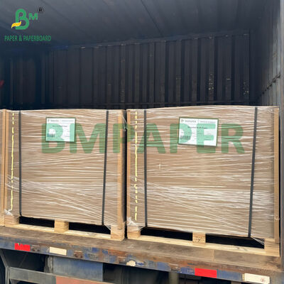 1000GSM 1200GSM 1400GSM Υψηλής ακαμψίας διπλής επιφάνειας φύλλο θήκης χρώμα Kraft