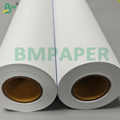 80gm διπλής όψης λευκό CAD plotter χαρτί κυλίνδρους για εκτύπωση