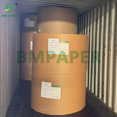 Good Strength 100gsm 120gsm Kraft Paper Jumbo Roll Bleached for Bags