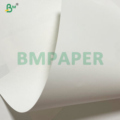 White Semi Extensible 50lb 55lb Food Grade Stretch Wrapping Paper For Fruit Packaging