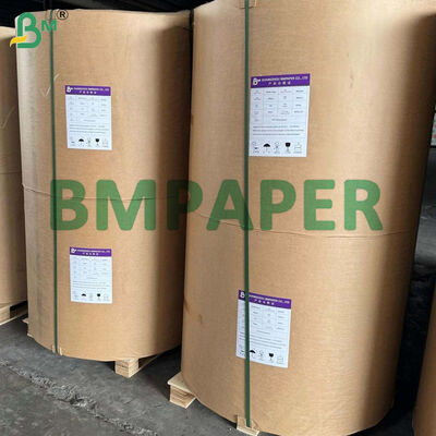 300gsm 250gsm Λευκό Kraft Χαρτί για Ετικέτες Jumbo Ρολά, Τραχιά Επιφάνεια