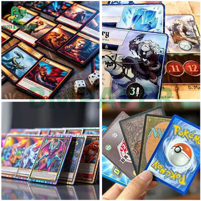 Lightproof C2S White Cardstock Black Core 300grs 310grs for Trading Game Cards