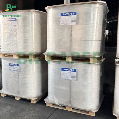 26gm 27gm κυλίνδροι χαρτιού Kraft 29mm x 6000m Για τυλίγμα μεμονωμένου άχυρου
