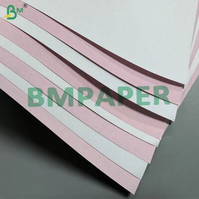High Opacity Anti-Static Pressure-Sensitive White CB Pink CF 70gsm 75gsm 2 Part NCR Paper for Continuous Forms