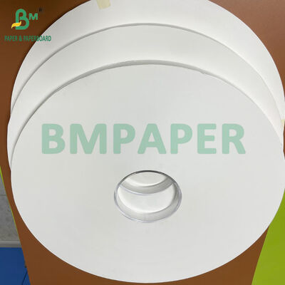 24gsm 28gsm Eco - friendly Straw Wrapping Paper White Rolls 26mm 29mm 32mm