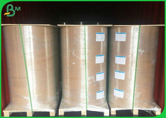 Έξοχο στιλπνό ντυμένο έγγραφο PE 40gsm 60gsm+10g με το FSC που εγκρίνεται για τις συσκευασίες