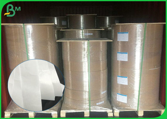 Έξοχο στιλπνό ντυμένο έγγραφο PE 40gsm 60gsm+10g με το FSC που εγκρίνεται για τις συσκευασίες