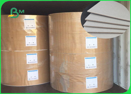 800GSM ανακυκλωμένο χαρτόνι πολτού χωρίς επίστρωση όλο το γκρι με το FSC για την κάλυψη συνδέσμων