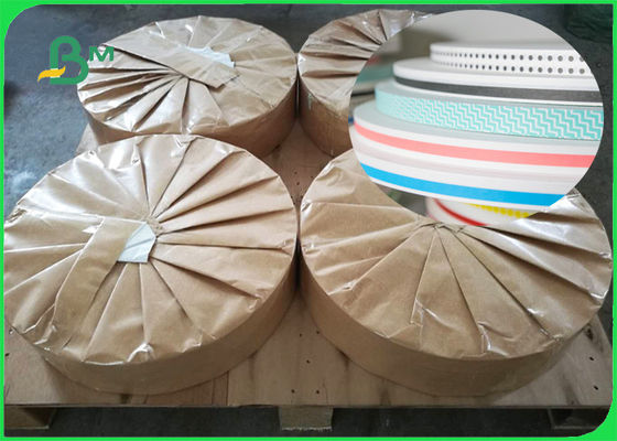 100% ρόδινοι ρόλοι 60GSM εγγράφου αχύρου βαθμού τροφίμων με το FSC αβλαβές και Innoxious