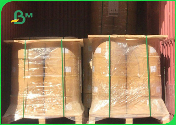 100% ρόδινοι ρόλοι 60GSM εγγράφου αχύρου βαθμού τροφίμων με το FSC αβλαβές και Innoxious