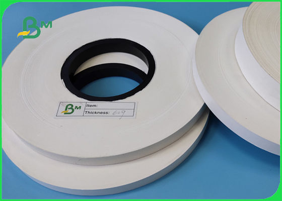 28g & μπλε ρόλοι εύκαμπτη εκτύπωση λουρίδων FSC εγγράφου αχύρου 60g & 120g & FDA