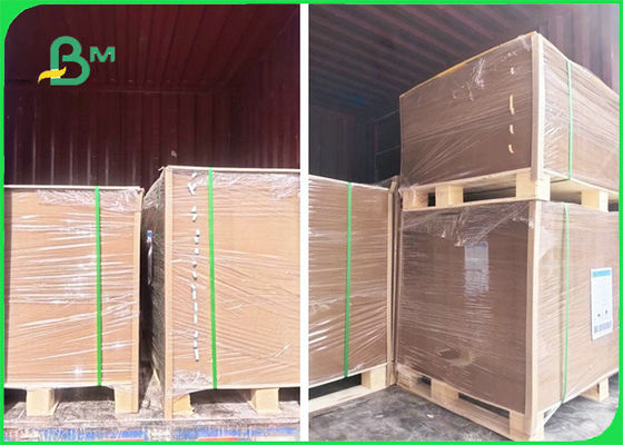 125gsm - επικυρωμένο Virgin καφετί Kraft έγγραφο σκαφών της γραμμής 400gsm FSC για τις τσάντες εγγράφου