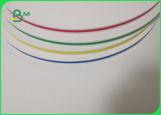 Ρόλος εγγράφου αχύρου επιφάνειας σημείων 60gsm Πόλκα κυμάτων FDA FSC για τον εορτασμό 15mm