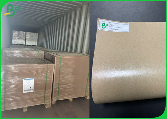 Greaseproof στιλπνό ντυμένο PE Kraft έγγραφο 140g + 15g στο ρόλο 790mm