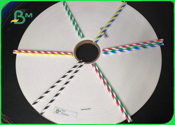 Τυπωμένο χρώματα χάρτη για καλαμάκια για καφέ