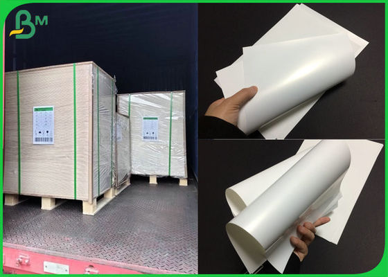 Ενιαίος-πλαισιωμένο Inkjet 150um συνθετικό έγγραφο μεταλλινών 130um για την εκτύπωση διαφημίσεων