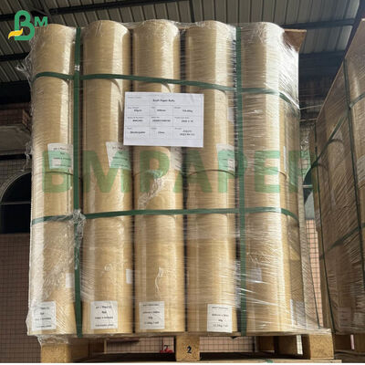 600mm Wide Packaging Kraft Paper Rolls 50mm Κεντρικό φύλλο 60gsm 80gsm