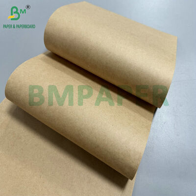Βαρέως τύπου 70 gsm / 80 gsm Ρολά χαρτιού Kraft Φυσικό καφέ χαρτί για βιομηχανικές και λιανικές σακούλες