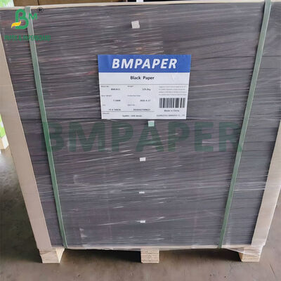 300gm 350gm Μη επικαλυμμένο μαύρο στερεό χαρτί για συσκευασία 70 x 100cm