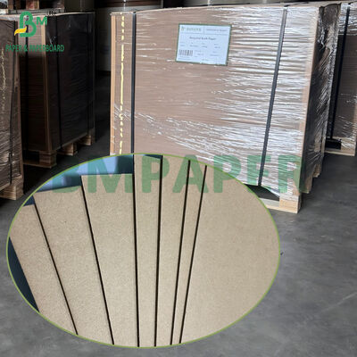 1000GSM 1200GSM 1400GSM Υψηλής ακαμψίας διπλής επιφάνειας φύλλο θήκης χρώμα Kraft