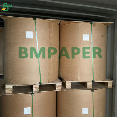 Φυσικό καφέ λευκό χαρτί Kraft 30 - 70 Gsm για συσκευασία και εκτύπωση
