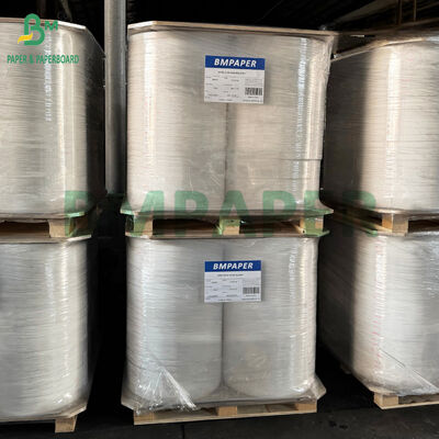 26gm 27gm κυλίνδροι χαρτιού Kraft 29mm x 6000m Για τυλίγμα μεμονωμένου άχυρου